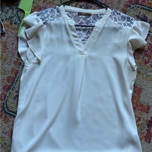 Beautiful lace and flowing top